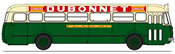 BUS R4190 Green and Cream RATP Line 262 Publicity Dubonnet (75)